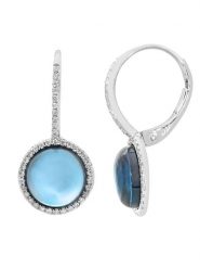 Revoni Złote kolczyki-wkrętki z diamentami rozmiar: onesize. Szare kolczyki Revoni, z diamentem, złote. Za 3,349.99 zł.