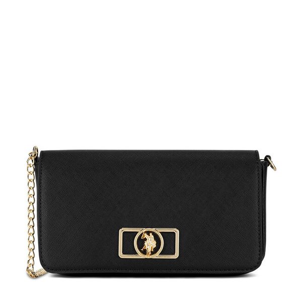 Torebka U.S. Polo Assn. Czarne listonoszki U.S. Polo Assn., bez wzorów, bez dodatków. Za 219.99 zł.