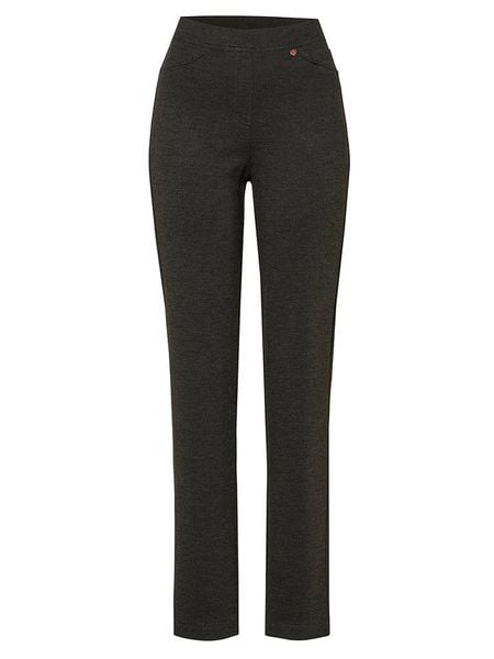 Relaxed by TONI Spodnie "Alice" w kolorze czarnym rozmiar: 25. Czarne spodnie materiałowe Relaxed by TONI, bez wzorów, z materiału, z podwyższonym stanem. Za 108.74 zł.