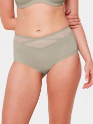 Triumph Figi klasyczne z wysokim stanem True Shape Sensation 10218231 Szary. Szare figi Triumph, bez wzorów, z syntetyku. Za 89.99 zł.