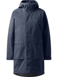 Haglöfs Parka funkcyjna "Salix Proof Mimic II" w kolorze granatowym rozmiar: XS. Niebieskie parki Haglöfs, xs, bez kaptura. Za 723.07 zł.