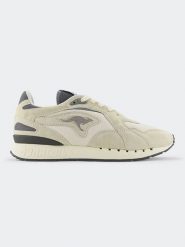 Kangaroos Skórzane sneakersy "Coil R3" w kolorze beżowym rozmiar: 47. Brązowe trampki KangaROOS, bez wzorów, z materiału, bez zapięcia. Za 217.99 zł.