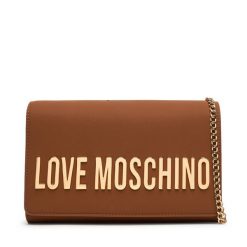 Torebka LOVE MOSCHINO. Brązowe torebki klasyczne Love Moschino, bez wzorów, bez dodatków. Za 699.99 zł.