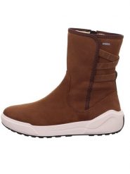 Legero Skórzane botki "Cosy Snuff" w kolorze brązowym rozmiar: 41. Brązowe botki Legero, bez wzorów, z gore-texu, bez obcasa, bez zapięcia. Za 335.82 zł.