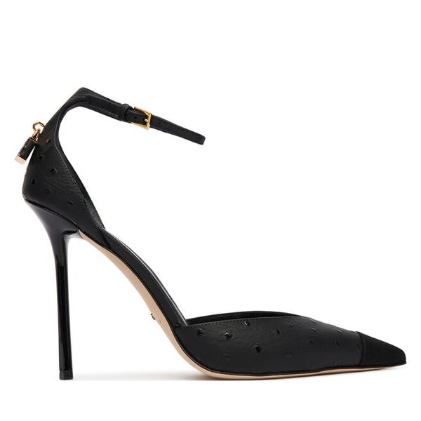 Szpilki Elisabetta Franchi. Czarne szpilki Elisabetta Franchi, bez wzorów, bez obcasa, na szpilce, bez zapięcia. Za 1,761.99 zł.