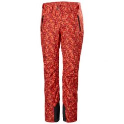 Spodnie narciarskie dla kobiet Helly Hansen Legendary. Czerwone spodnie narciarskie Helly Hansen, bez wzorów, narciarskie. W wyprzedaży za 779.00 zł.