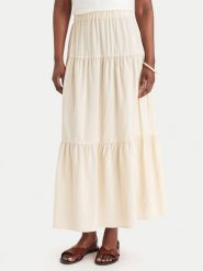 Marella Spódnica maxi Ciocca 2613101084 Écru Regular Fit. Spódnice Marella, bez wzorów, z wiskozy, maxi. Za 1,019.00 zł.