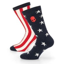 Skarpety sportowe Hydrogen USA Socks 36/40 2 Pary. Białe skarpety HYDROGEN, bez wzorów. Za 119.99 zł.
