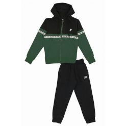 Bluza wygodna z kaptur na co dzień na siłownię. Czarne bluzy LEONE 1947 APPAREL, xs, bez wzorów, z bawełny, bez kaptura. W wyprzedaży za 112.15 zł.