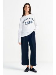 Rich & Royal Koszulka w kolorze białym rozmiar: S. Białe bluzki Rich & Royal, s, bez wzorów, z bawełny, bez kołnierzyka, bez ramiączek. Za 100.99 zł.