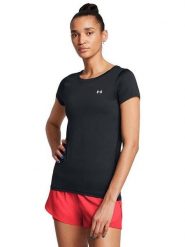 Under Armour Koszulka sportowa "Tech" w kolorze czarnym rozmiar: S. Czarne koszulki sportowe Under Armour, bez wzorów, z materiału, bez ramiączek, outdoorowe. Za 95.46 zł.