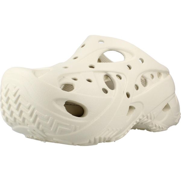 Buty CROCS 211141C Beżowy. Brązowe trekkingi Crocs, z gumy, trekkingowe. Za 449.99 zł.
