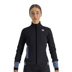 Kurtka rowerowa damska Sportful Super. Czarne kurtki sportowe SPORTFUL, xl, bez wzorów, bez kaptura, rowerowe. Za 409.99 zł.