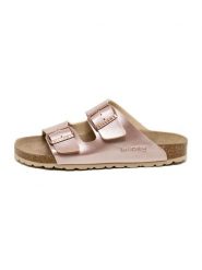 Billowy Klapki w kolorze jasnoróżowym rozmiar: 37. Różowe klapki Billowy, bez wzorów, z otwartym noskiem, bez obcasa. Za 121.99 zł.