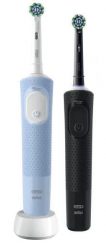 Szczoteczka rotacyjna Oral-B Vitality Pro D103 Duo czarny/błękitny. Szczoteczki elektryczne ORAL-B. Za 179.90 zł.