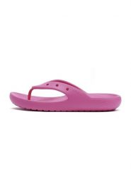 Crocs Japonki "Classic" w kolorze różowym rozmiar: 41/42. Różowe klapki Crocs, bez wzorów, z otwartym noskiem, bez obcasa. Za 90.45 zł.