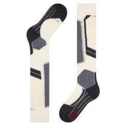 Podkolanówki damskie Falke SK4. Białe skarpety Falke, bez wzorów, z wełny. Za 222.00 zł.