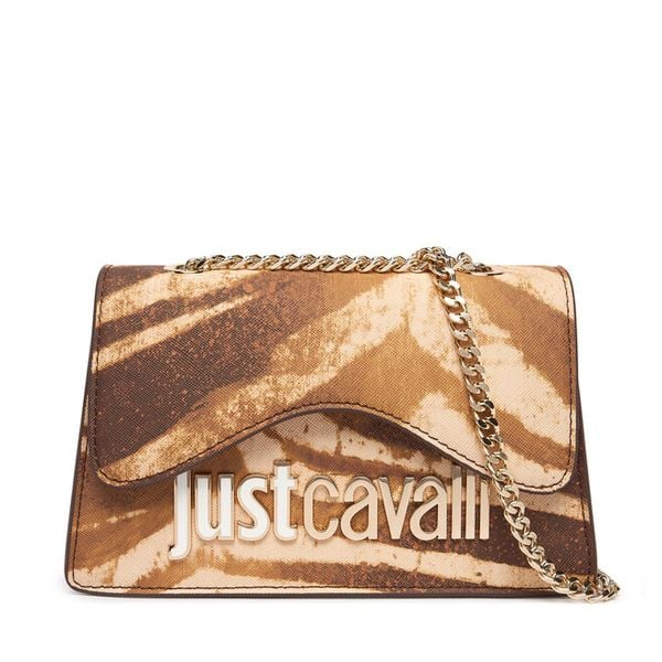Torebka Just Cavalli. Brązowe torebki klasyczne Just Cavalli, bez wzorów, bez dodatków. Za 435.99 zł.
