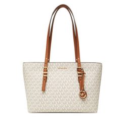 Torebka MICHAEL Michael Kors. Brązowe shopper MICHAEL Michael Kors, bez wzorów, bez dodatków. Za 999.99 zł.