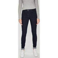 Calvin Klein - Jeansy. Niebieskie jeansy Calvin Klein, bez wzorów. W wyprzedaży za 319.90 zł.