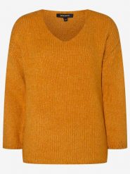 More & More Sweter w kolorze pomarańczowym rozmiar: 34. Pomarańczowe swetry More & More, bez wzorów, ze splotem, bez ramiączek. Za 88.23 zł.