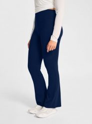 Damskie legginsy z wysokim stanem Hummel. Niebieskie legginsy Hummel, xs, bez wzorów, z elastanu, z podwyższonym stanem. Za 286.00 zł.