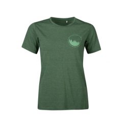Koszulka damska Halti Lehti. Zielone koszulki sportowe HALTI, bez wzorów, bez ramiączek. Za 299.99 zł.