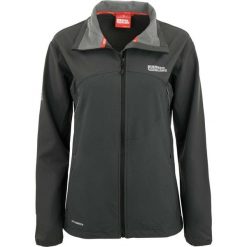 Damska kurtka softshell Nordblanc – cienka szara. Czarne kurtki sportowe NORBERT BLANC SPORTS, bez wzorów, z softshellu, bez kaptura, do jazdy konnej. Za 253.99 zł.