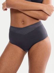 Triumph Figi klasyczne z wysokim stanem True Shape Sensation 10218231 Granatowy. Niebieskie figi Triumph, bez wzorów, z syntetyku. Za 139.99 zł.