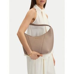 Torebka GINO ROSSI. Brązowe torebki klasyczne Gino Rossi, bez wzorów, bez dodatków. Za 469.99 zł.