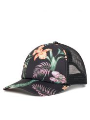 Roxy Czapka z daszkiem ERJHA04378 Czarny. Czarne czapki Roxy, bez wzorów, z materiału. Za 79.99 zł.
