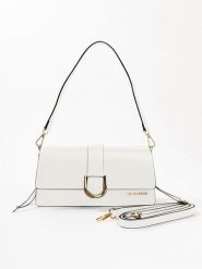 Lia Biassoni Skórzana torebka "Saraceno" w kolorze białym - 27 x 14 x 6 cm rozmiar: onesize. Białe torby na ramię Lia Biassoni, bez wzorów, z materiału, na ramię, bez dodatków. Za 282.99 zł.