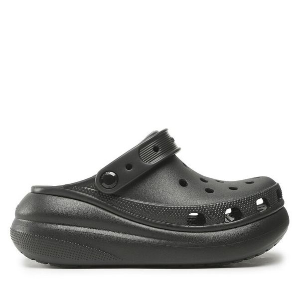 Klapki Crocs. Czarne klapki Crocs, bez wzorów, bez obcasa. Za 241.99 zł.