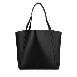 Torebka Gino Rossi. Czarne shopper Gino Rossi, bez wzorów, bez dodatków. Za 249.99 zł.