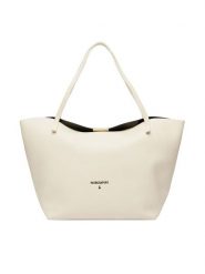 Patrizia Pepe Torebka 2B0130/L148-W405 Écru. Shopper Patrizia Pepe, bez wzorów, ze skóry, bez dodatków. Za 1,289.99 zł.