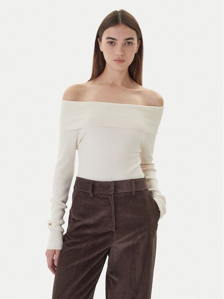 Kontatto Sweter 3M0813C Écru Regular Fit. Swetry Kontatto, m, bez wzorów, z syntetyku, bez ramiączek. Za 209.99 zł.