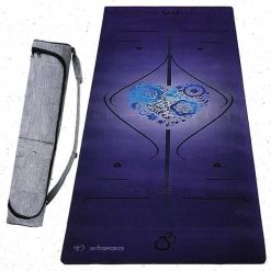 Mata do jogi Hi-tech 6mm +Wodoodporna torba, 3 materiały dla większej wygody. Brązowe torby na ramię ACHAMANA, bez wzorów, z gumy, sportowe, na ramię, małe, zamszowe, bez dodatków. Za 486.00 zł.