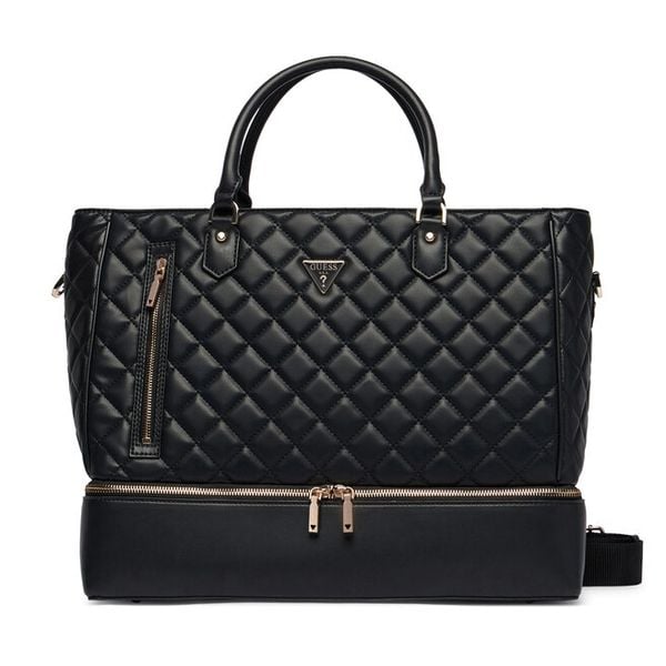 Torba weekendowa Guess. Czarne torby podróżne Guess, z aplikacjami. Za 794.99 zł.