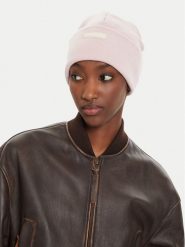 Calvin Klein Czapka Inst Patch Beanie K60K612322 Różowy. Czerwone czapki Calvin Klein, bez wzorów, z bawełny. Za 199.99 zł.