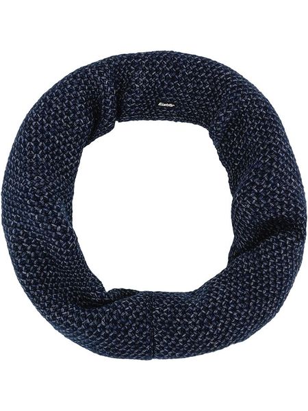 Eisbär Szal-koło "Fenna" w kolorze granatowym rozmiar: onesize. Niebieskie szaliki Eisbar, bez wzorów, z wełny. Za 161.73 zł.