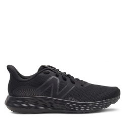 Buty do biegania New Balance. Czarne obuwie sportowe New Balance, bez zapięcia, do biegania. Za 269.99 zł.