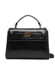 KARL LAGERFELD Torebka B1W30291 Czarny. Czarne torebki klasyczne KARL LAGERFELD, bez wzorów, ze skóry, bez dodatków. Za 1,299.00 zł.