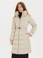 Marciano Guess Płaszcz zimowy 4BGL19 7187A Beżowy Regular Fit. Brązowe płaszcze Marciano Guess, na zimę, z aplikacjami, z syntetyku, bez kaptura. Za 1,329.00 zł.