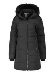 Maison Montaigne Parka "Autruchemai" w kolorze czarnym rozmiar: XL. Czarne parki Maison Montaigne, xl, bez kaptura. Za 301.64 zł.