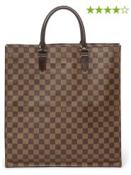 Louis Vuitton Torebka "Sac Plat" w kolorze brązowym - 35 x 37 x 5 cm rozmiar: onesize. Brązowe torebki klasyczne Louis Vuitton, bez wzorów, z materiału, bez dodatków. Za 4,262.99 zł.