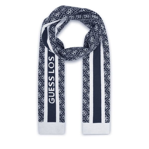 Szalik Guess. Niebieskie szaliki Guess, z aplikacjami. Za 189.99 zł.