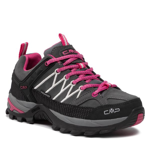 Trekkingi CMP. Szare obuwie sportowe CMP, bez zapięcia, trekkingowe. Za 309.99 zł.