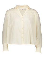 Pepe Jeans Koszula w kolorze kremowym rozmiar: S. Brązowe koszule Pepe Jeans, s, bez wzorów, z bawełny, bez kołnierzyka, bez ramiączek. Za 96.83 zł.