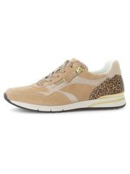 Gabor Skórzane sneakersy w kolorze jasnobrązowo-beżowym rozmiar: 40. Brązowe trampki Gabor, bez wzorów, bez zapięcia. Za 272.95 zł.