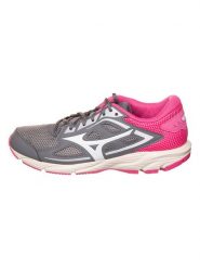 Mizuno Buty "Spark 7" w kolorze szaro-różowym do biegania rozmiar: 42. Różowe obuwie sportowe Mizuno, z materiału, bez zapięcia, do biegania. Za 149.31 zł.